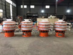 浙江4臺塑料振動篩已發(fā)貨，請蕭經(jīng)理注意查收！