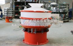山東淄博三氧化鐵防腐蝕塑料振動(dòng)篩已發(fā)貨，請(qǐng)崔經(jīng)理注意查收